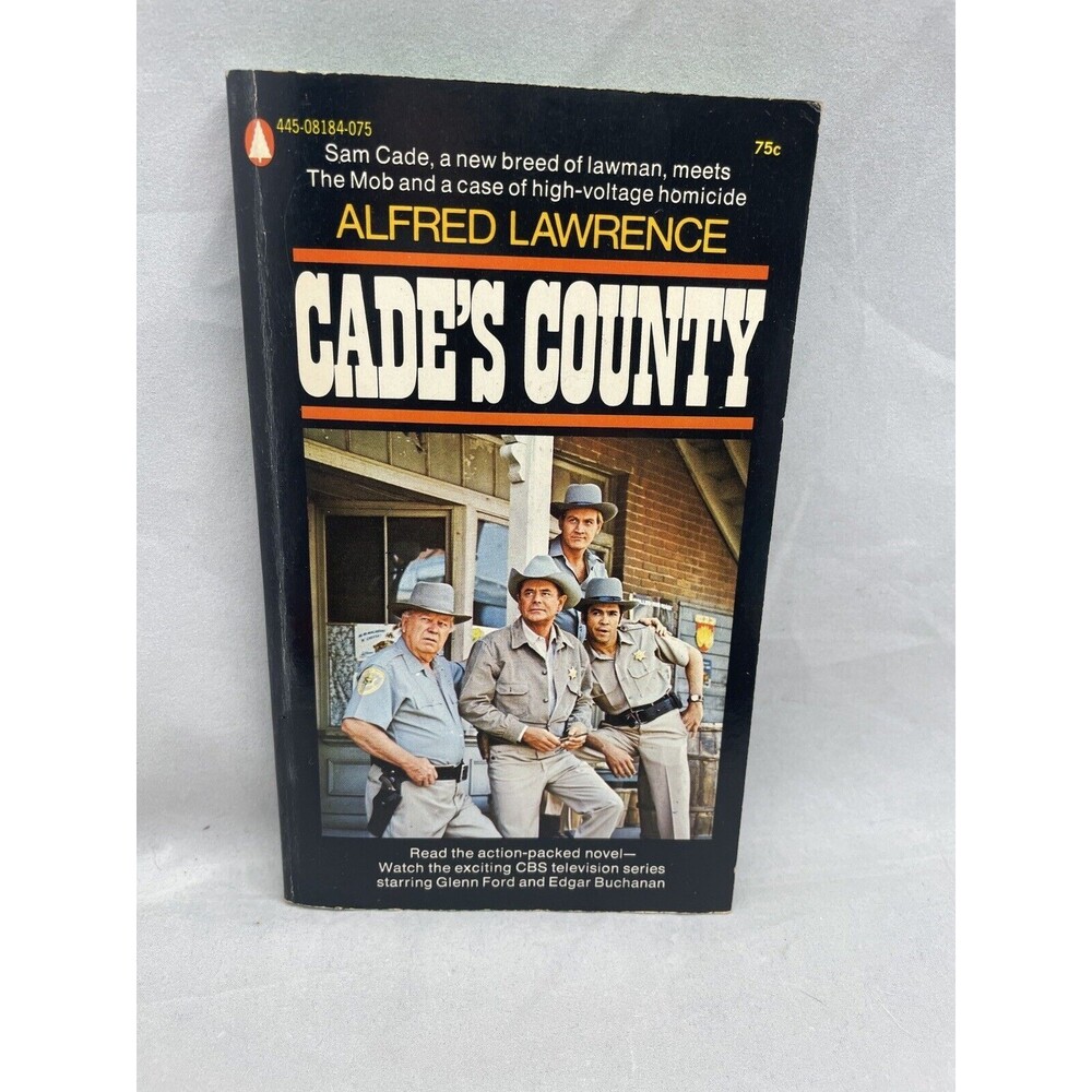Cades County Alfred Lawrence Paperback Book Vintage 1972 Sam Cade